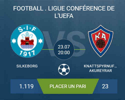 Pronostic Silkeborg – Akureyrar