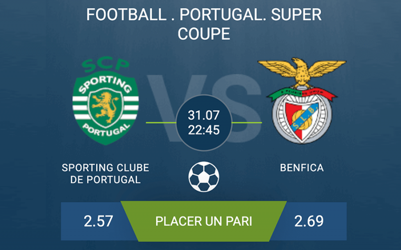 Pronostic Sporting – Benfica