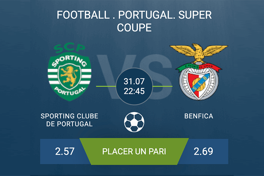 Pronostic Sporting – Benfica