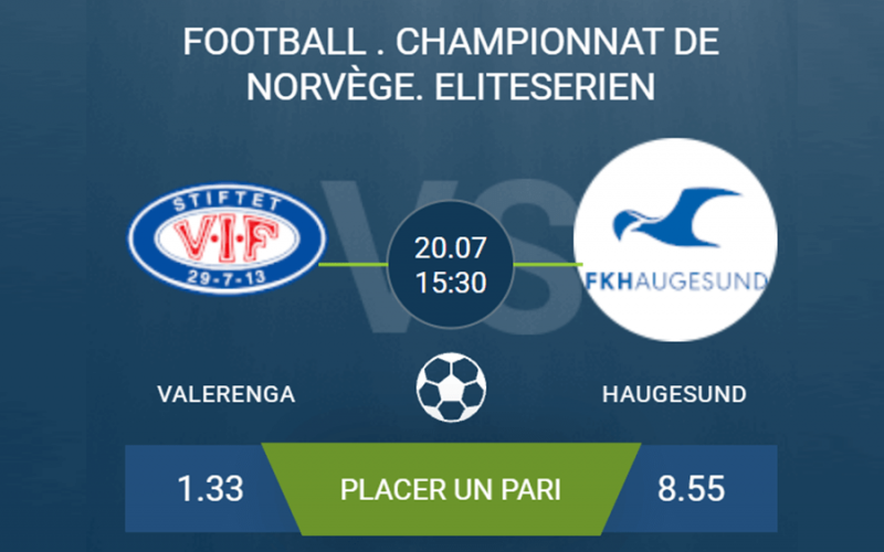 pronostic Valerenga – Haugesund