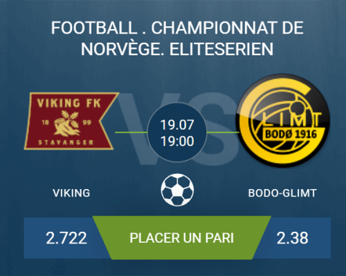 pronostic Viking-Bodo-Glimt