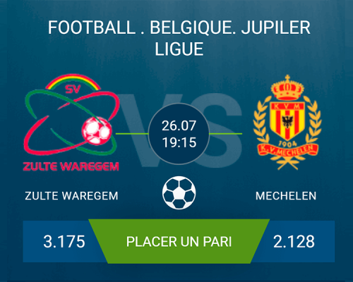 Pronostic Zulte Waregem – Malines