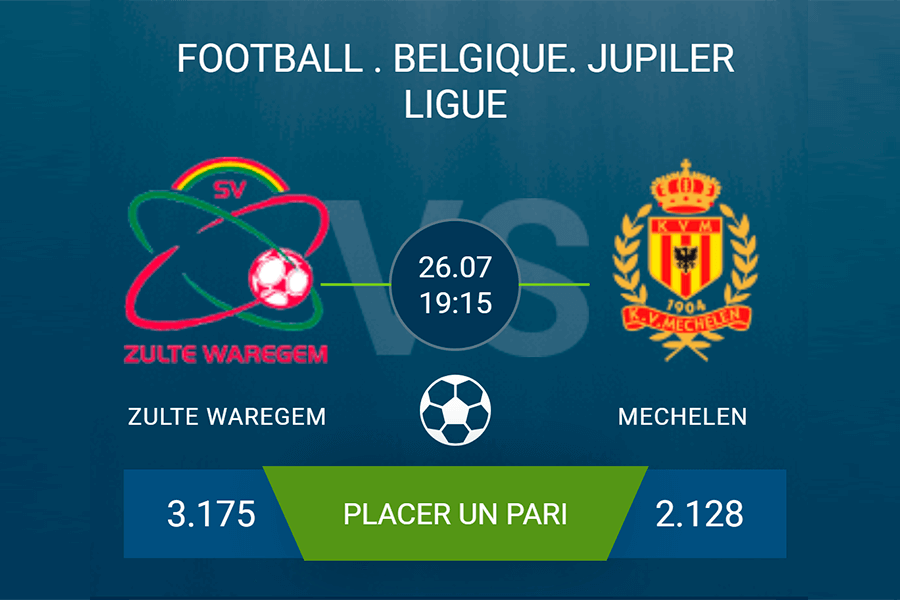 Pronostic Zulte Waregem – Malines