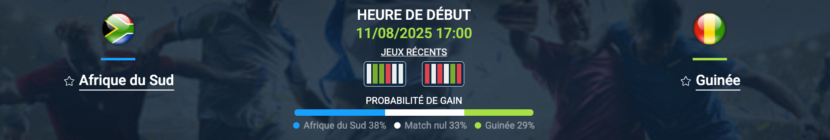 Pronostic Afrique du Sud-Guinée