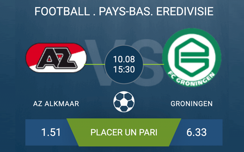 Pronostic AZ Alkmaar-Groningen