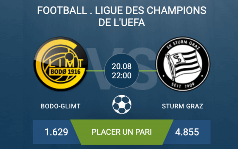 Pronostic Bodo-Glimt-Sturm Graz