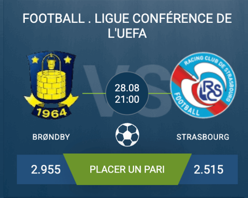 Pronostic Brøndby–Strasbourg