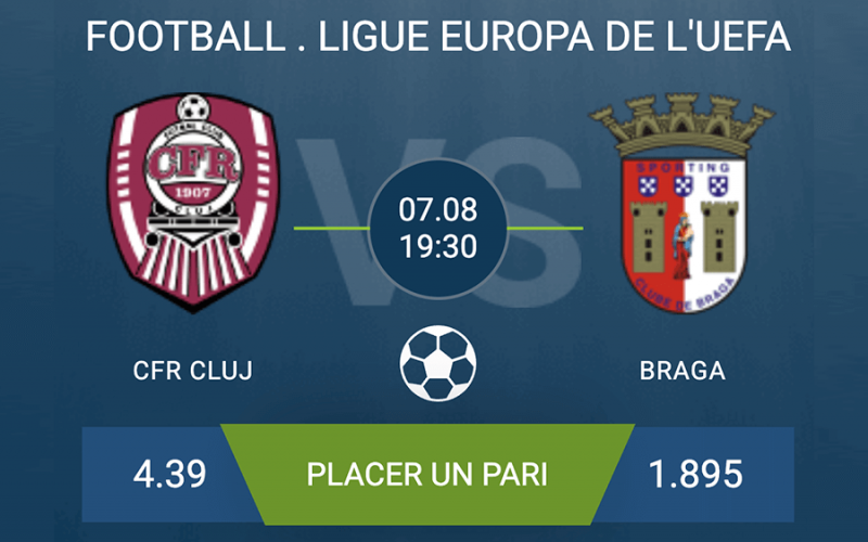 Pronostic CFR Cluj-Braga