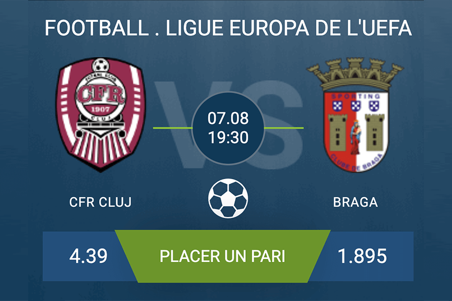 Pronostic CFR Cluj-Braga