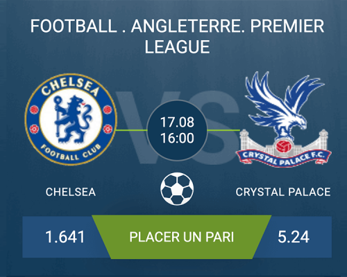 Pronostic Chelsea – Crystal Palace