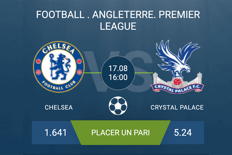 Pronostic Chelsea – Crystal Palace