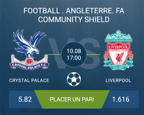 Pronostic Crystal Palace-Liverpool