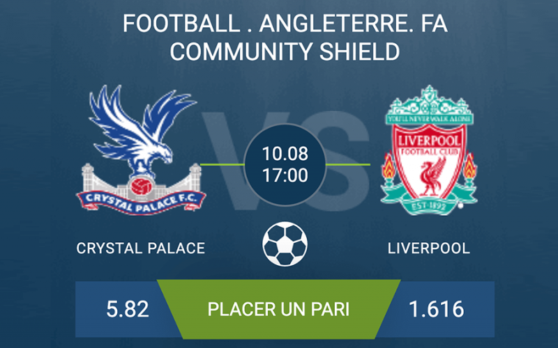Pronostic Crystal Palace-Liverpool
