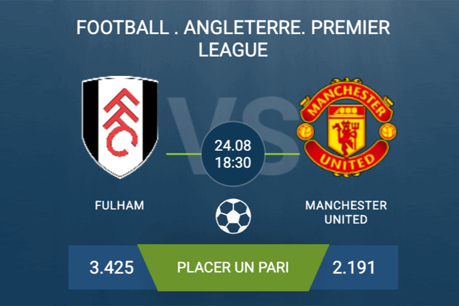 Pronostic Fulham – Manchester United