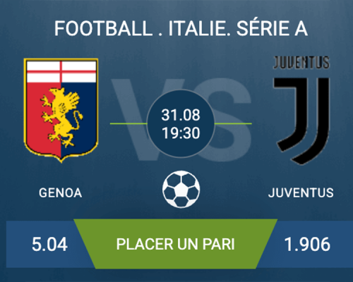 Pronostic Genoa–Juventus