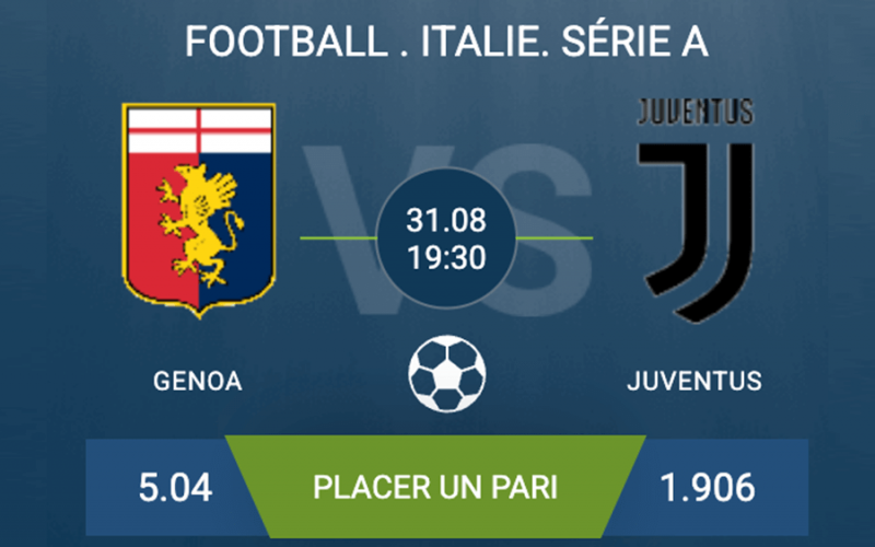 Pronostic Genoa–Juventus
