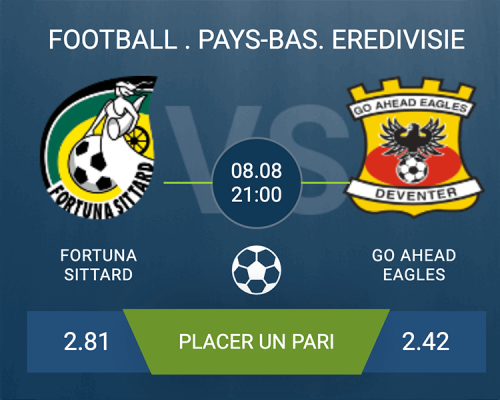 pronostic Fortuna Sittard-Go Ahead Eagles