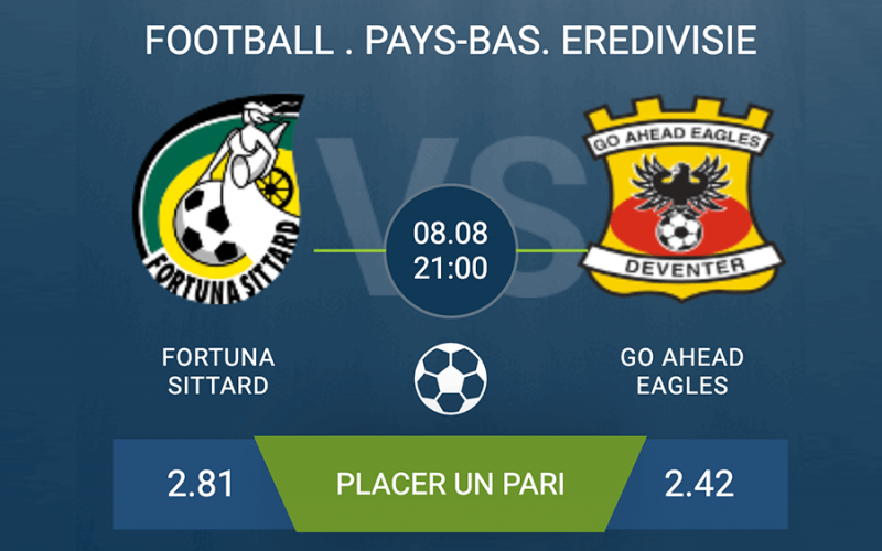 pronostic Fortuna Sittard-Go Ahead Eagles