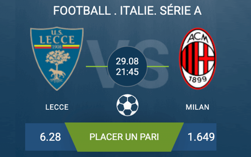 Pronostic Lecce–Milan