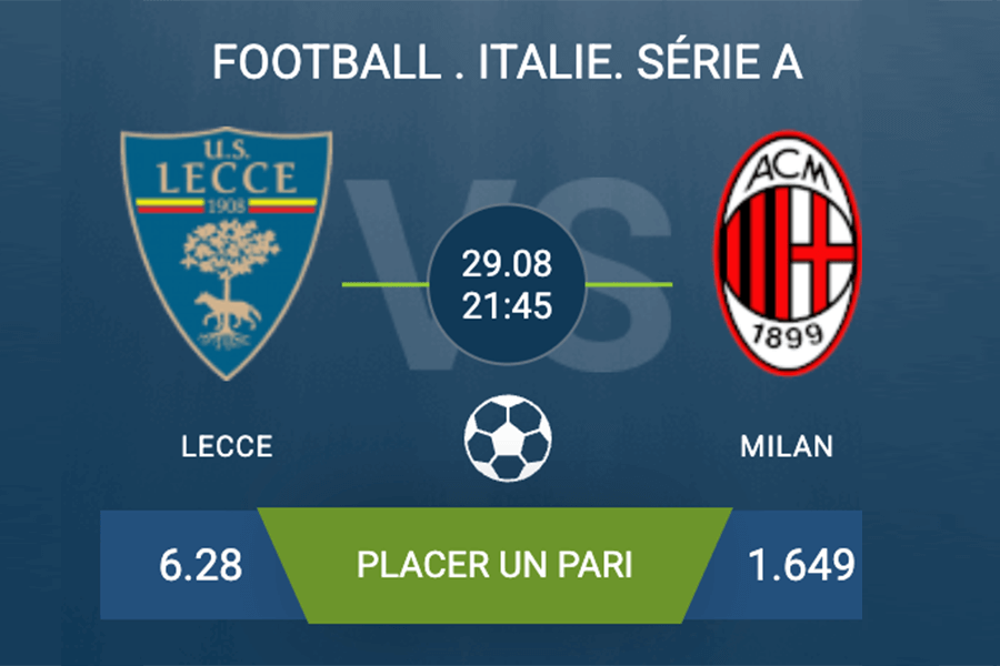Pronostic Lecce–Milan