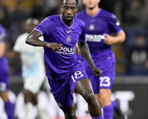 Majeed Ashimeru, milieu d’Anderlecht ciblé par St. Pauli