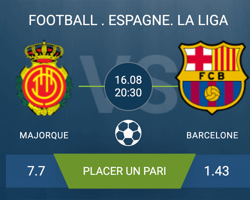 Pronostic Majorque – Barcelone