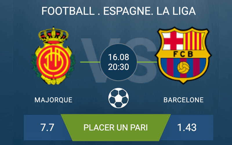 Pronostic Majorque – Barcelone