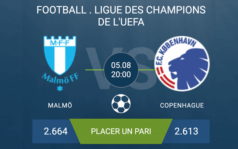 pronostic Malmö-Copenhague