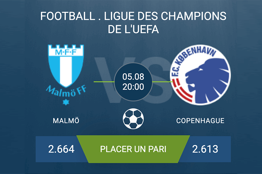 pronostic Malmö-Copenhague