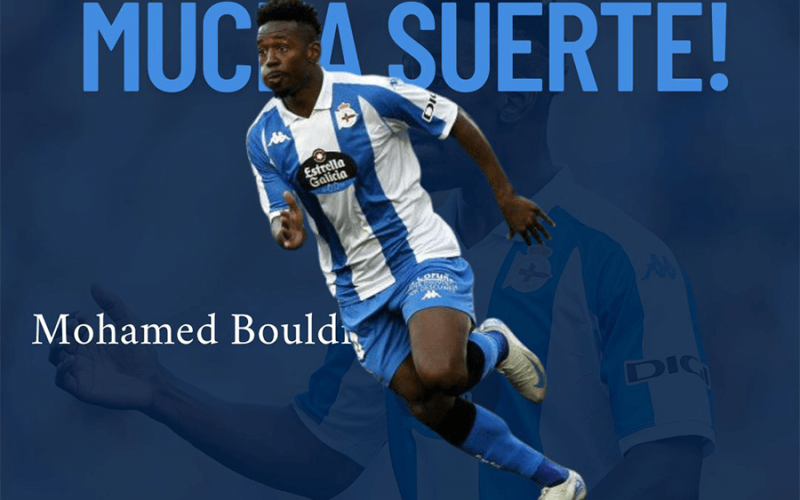 Mohamed Bouldini, attaquant marocain, présenté au Granada CF