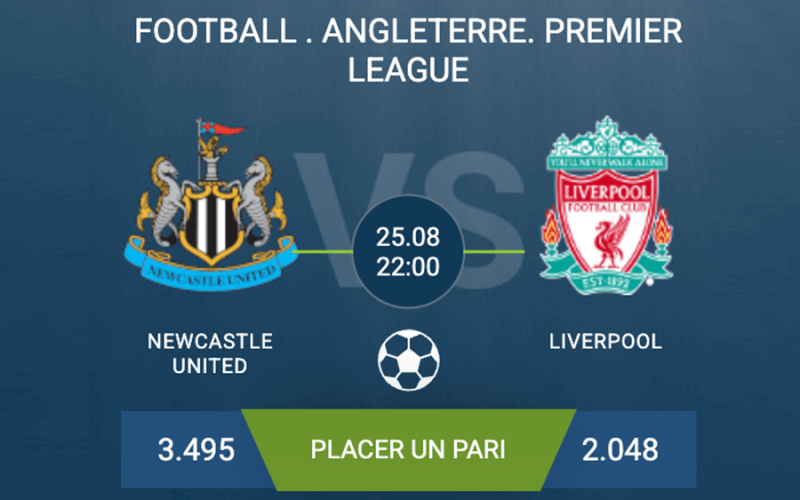 Pronostic Newcastle United – Liverpool