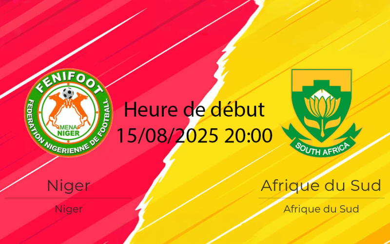 Pronostic Niger–Afrique du Sud