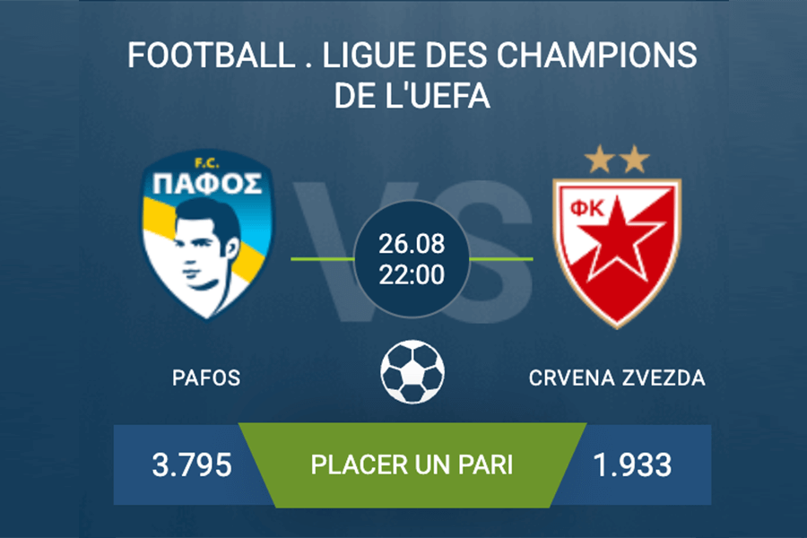 Pronostic Pafos – Crvena Zvezda