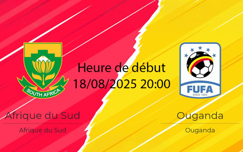 Pronostic Afrique du Sud–Ouganda