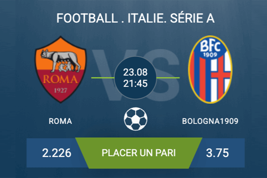 Pronostic Roma-Bologna1909