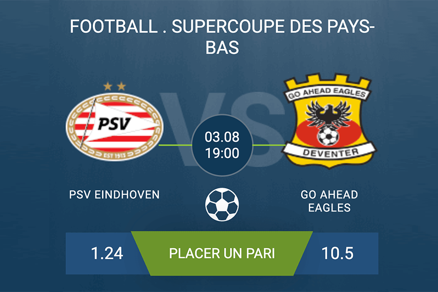 Pronostic PSV Eindhoven-Go Ahead Eagles