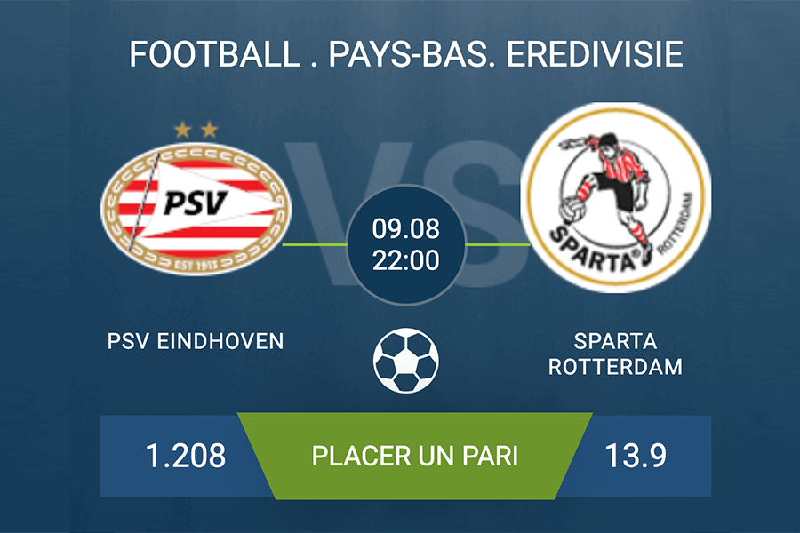 Pronostic PSV Eindhoven-Sparta Rotterdam