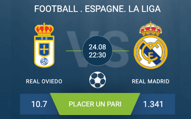 Pronostic Real Oviedo – Real Madrid