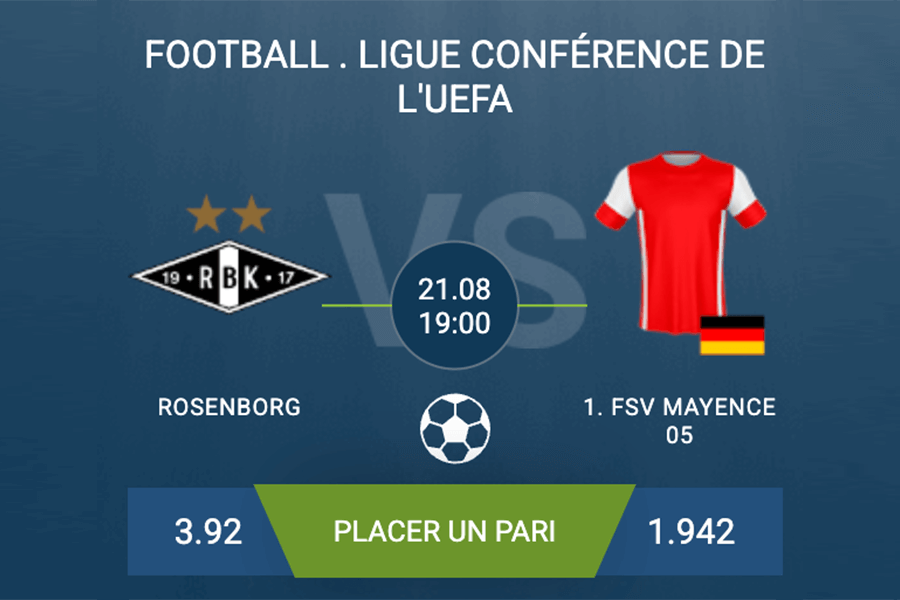 Pronostic Rosenborg–Mainz 05