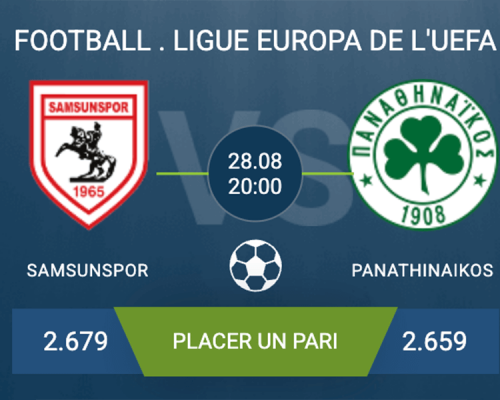 Pronostic Samsunspor – Panathinaikos