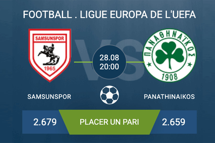 Pronostic Samsunspor – Panathinaikos