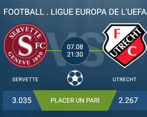Pronostic Servette-Utrecht