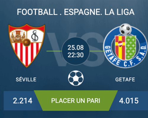 Pronostic Séville – Getafe