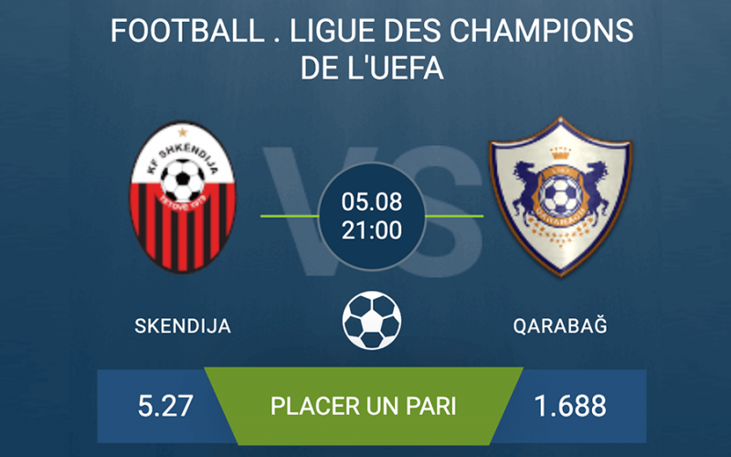 Pronostic Skendija-Qarabağ