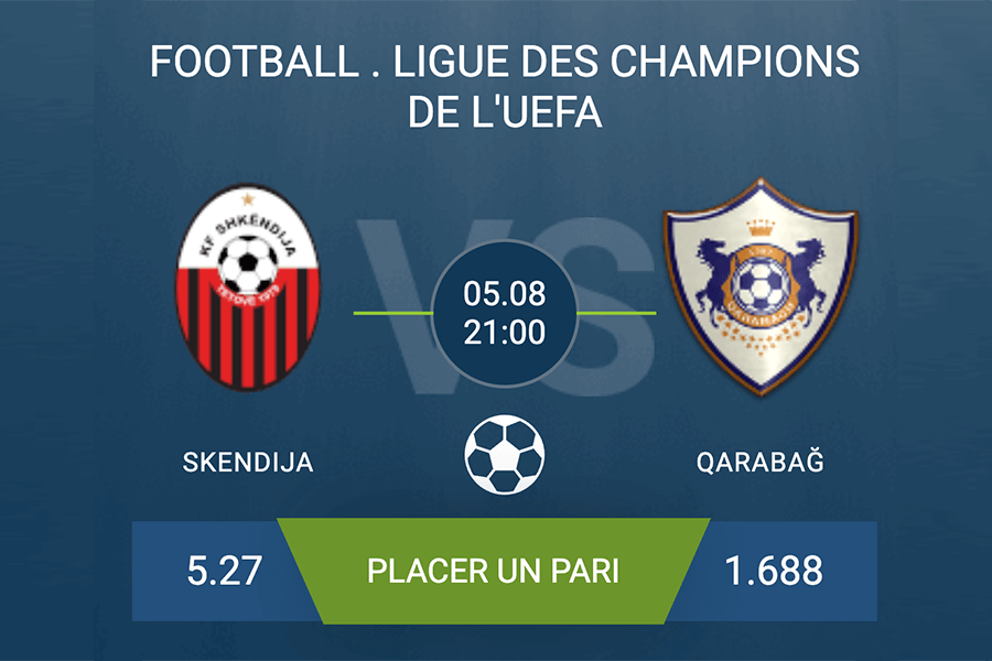 Pronostic Skendija-Qarabağ