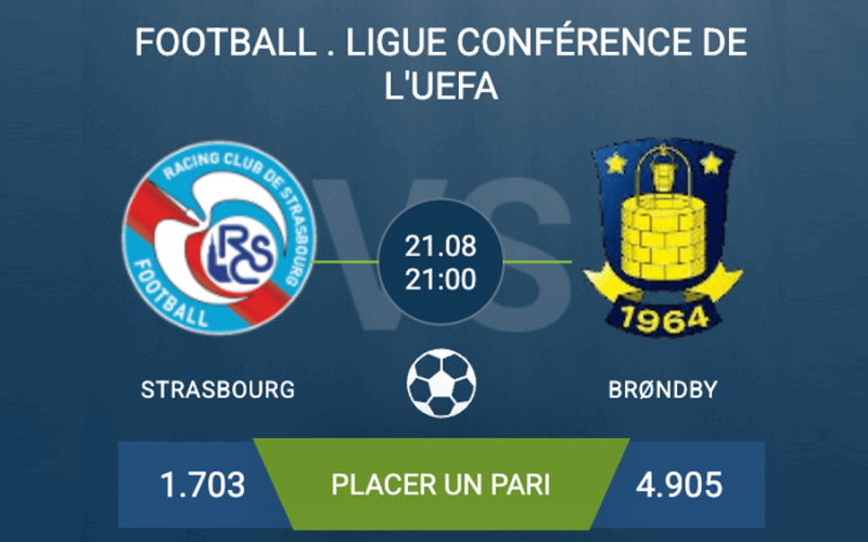 Pronostic Strasbourg–Brøndby