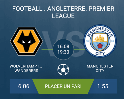 Pronostic Wolverhampton Wanderers – Manchester City