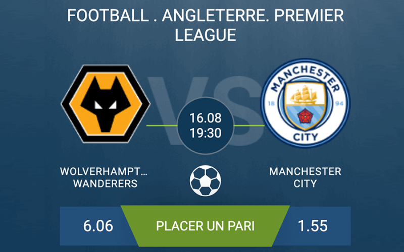 Pronostic Wolverhampton Wanderers – Manchester City