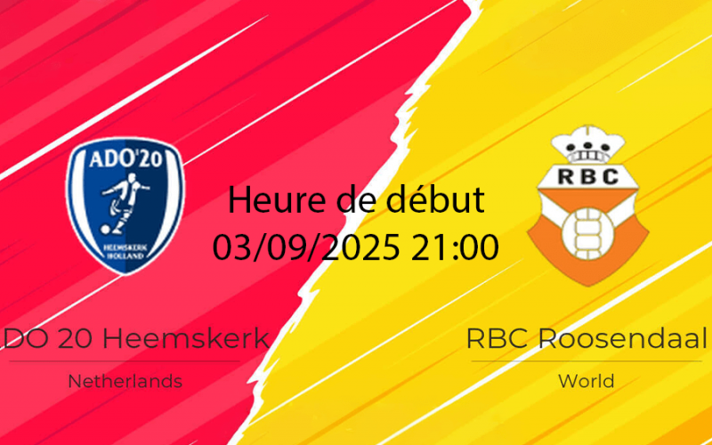 Pronostic ADO ’20–Roosendaal