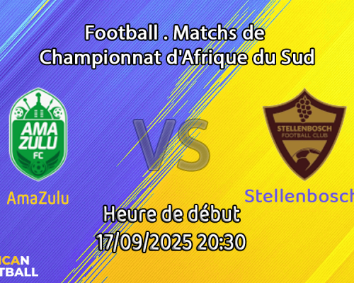 Pronostic AmaZulu-Stellenbosch